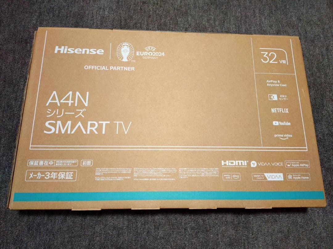 ハイセンス 32 フルハイビジョン液晶テレビ 32A4N Hisense