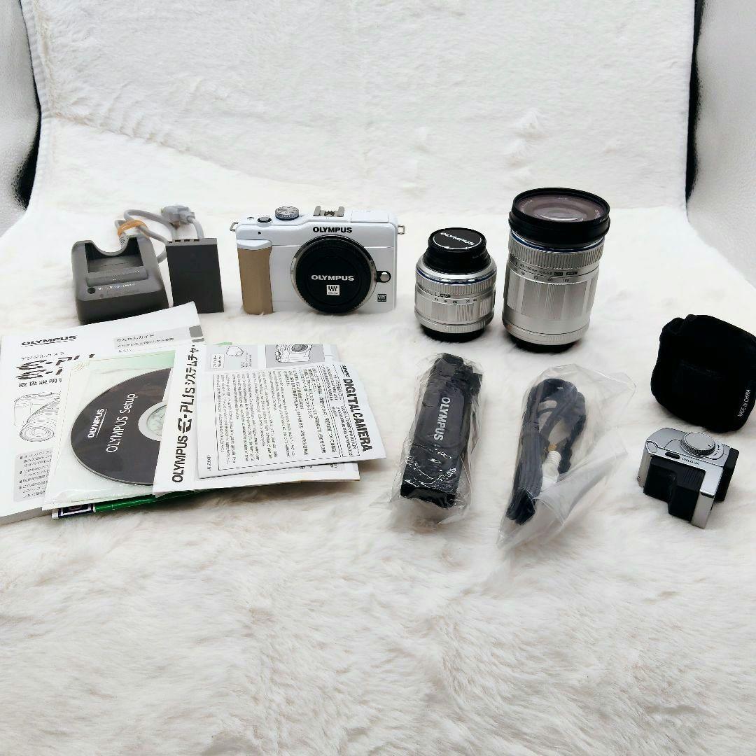 OLYMPUS PEN Lite E-PL1s ダブルレンズキット VF-3付