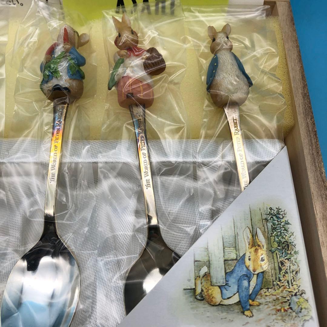 ピーターラビット スプーン5本セット 木箱入り