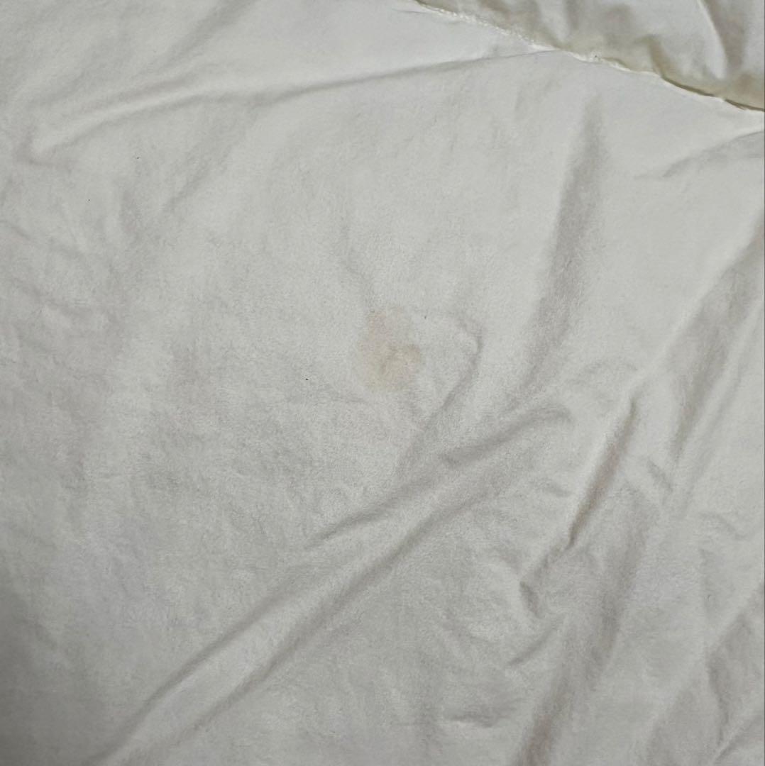 羽毛掛け布団　フランスベッド　ダウン90% フェザー10% 0.4kg充填肌掛け