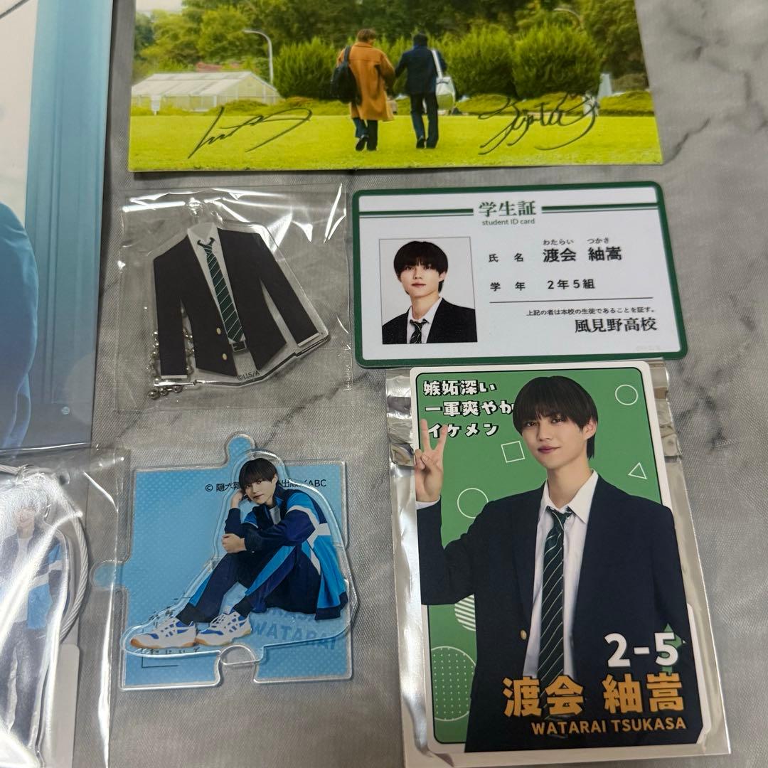 修学旅行で仲良くないグループに入りました 渡会紬嵩 修仲 アクリルスタンド