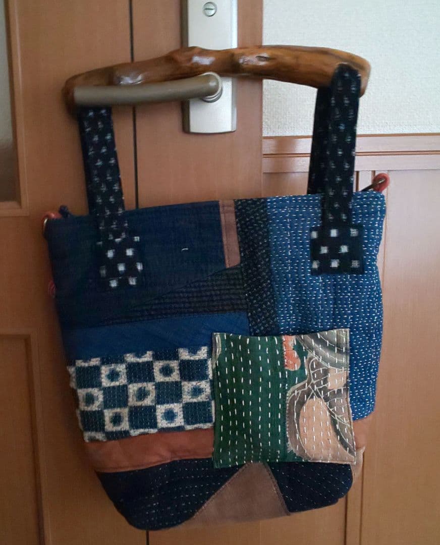 お値下げ☆古布手作りバック