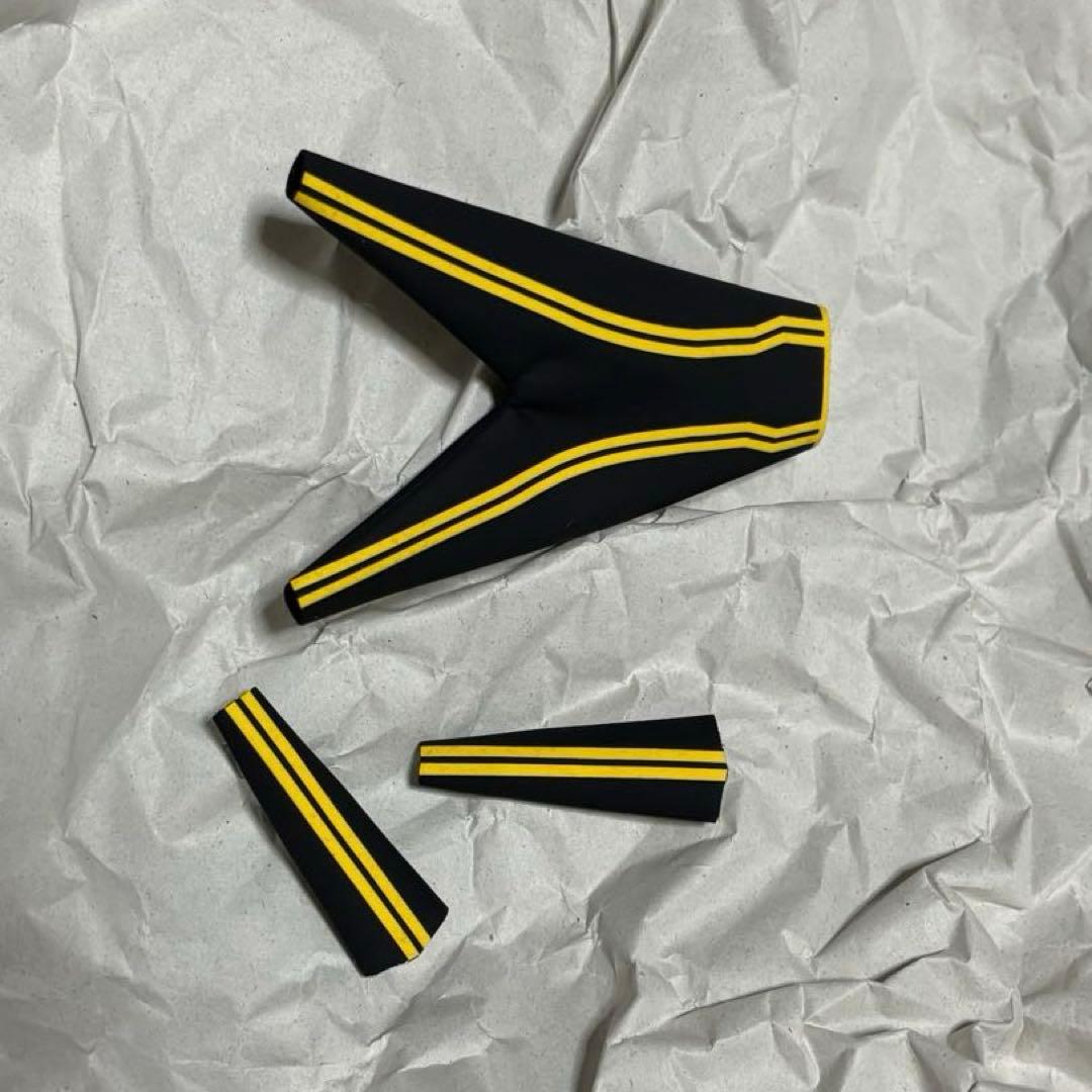 仮面ライダーネクストカイザ　真骨彫用　改造用布パーツ