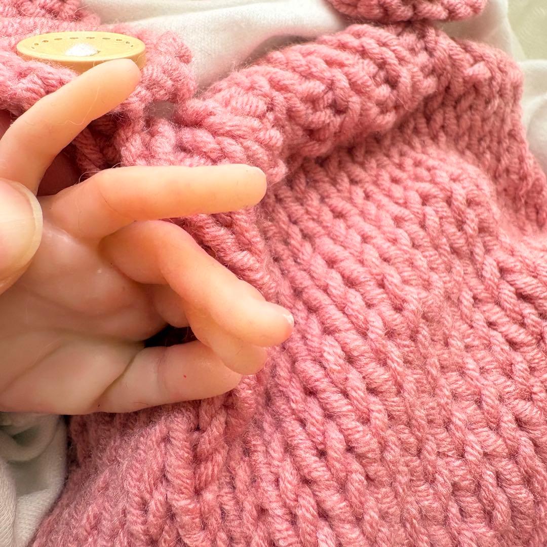 フルシリコン リボーンドール 人形 女の子 洋服小物付き