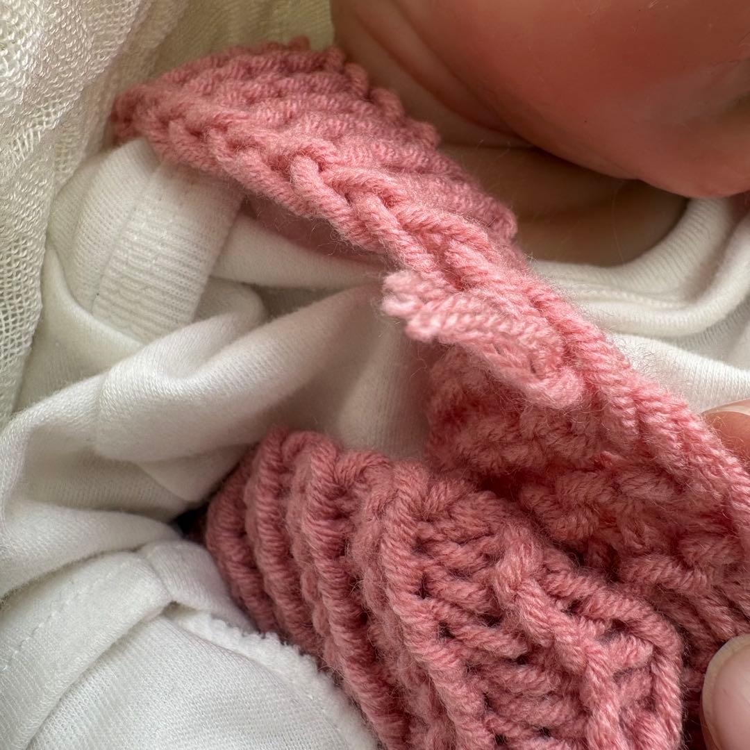 フルシリコン リボーンドール 人形 女の子 洋服小物付き