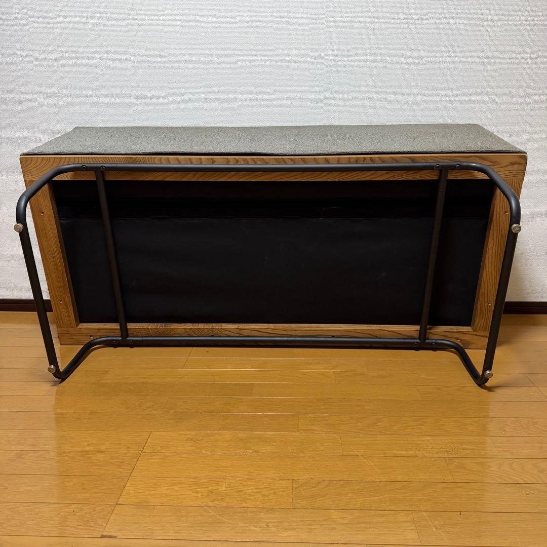 最終価格❗️RE:CENO／リセノ　WIRY　ダイニングベンチ　２人掛けソファ