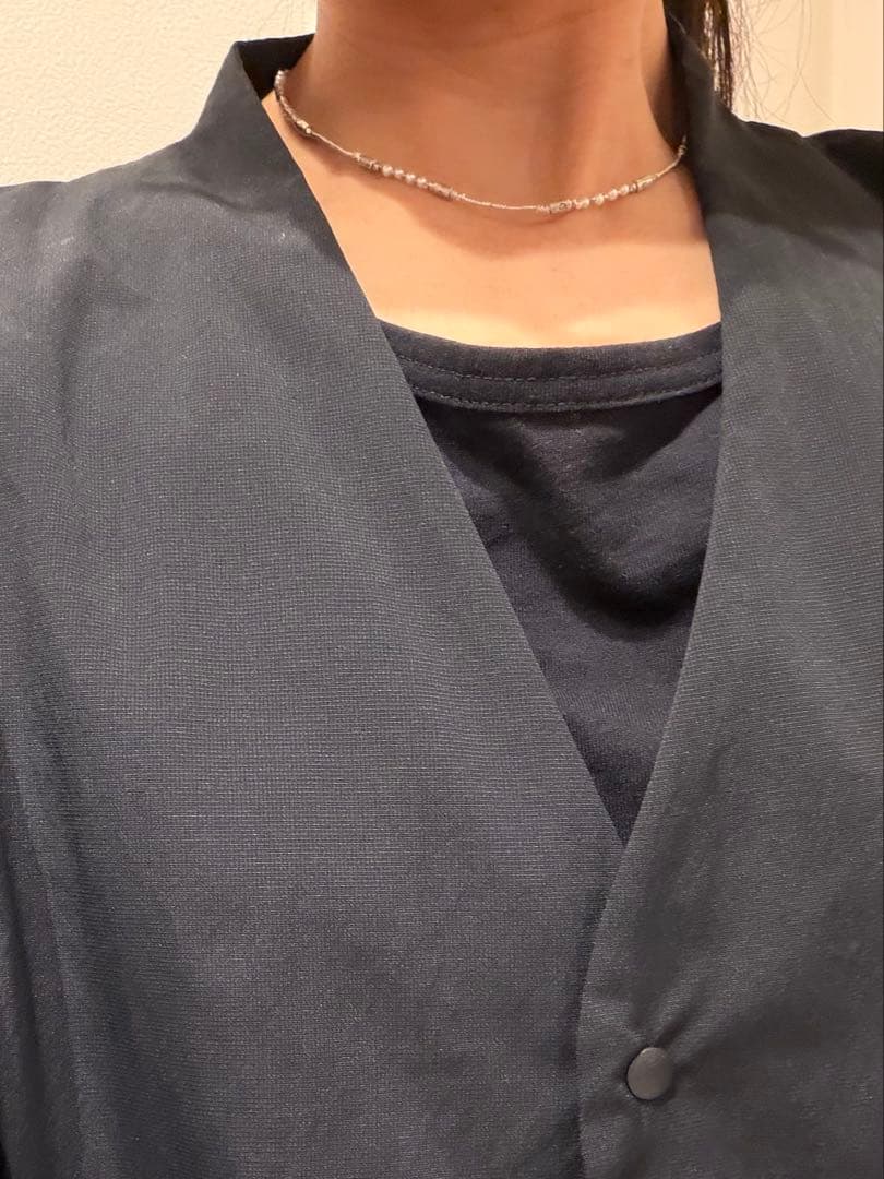 カレンシルバー　淡水パール　ネックレス　※NB151