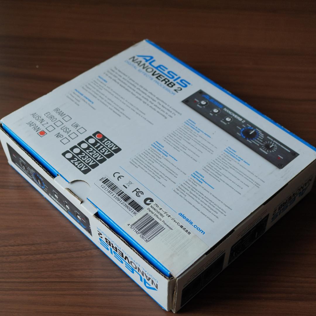 ギター Alesis Nanoverb 2