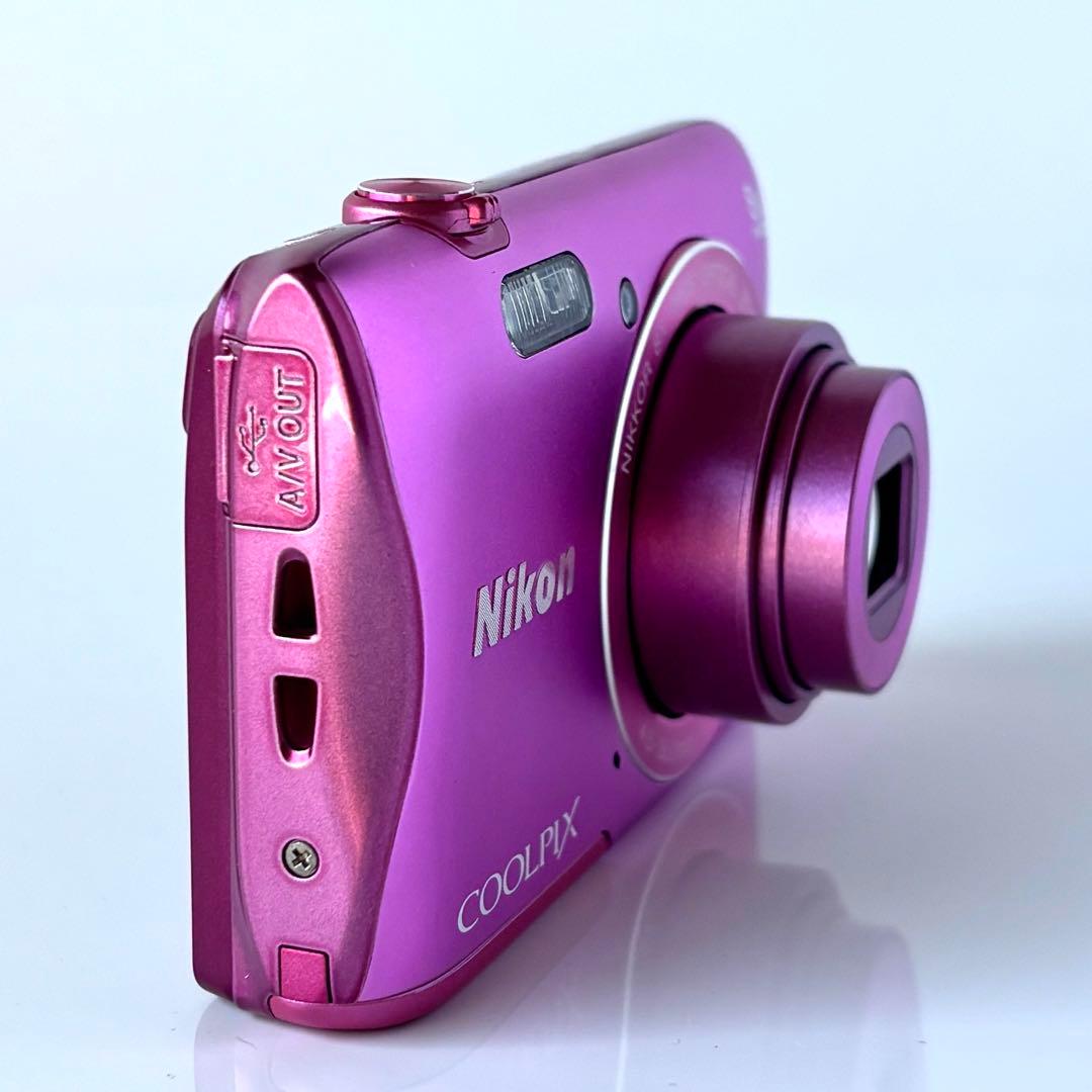 ⭐️美品 すぐ使えます⭐️Nikon Coolpix S3700 ピンク