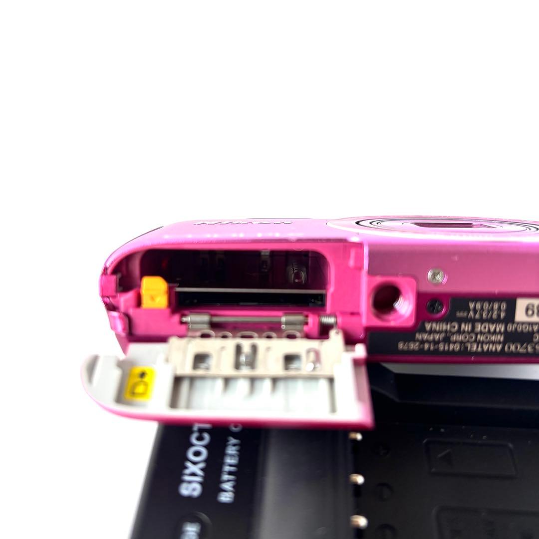 ⭐️美品 すぐ使えます⭐️Nikon Coolpix S3700 ピンク