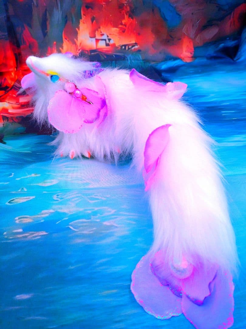 妖精姫龍アートドール ドラゴン ぬいぐるみ Dragon artdoll蓄光