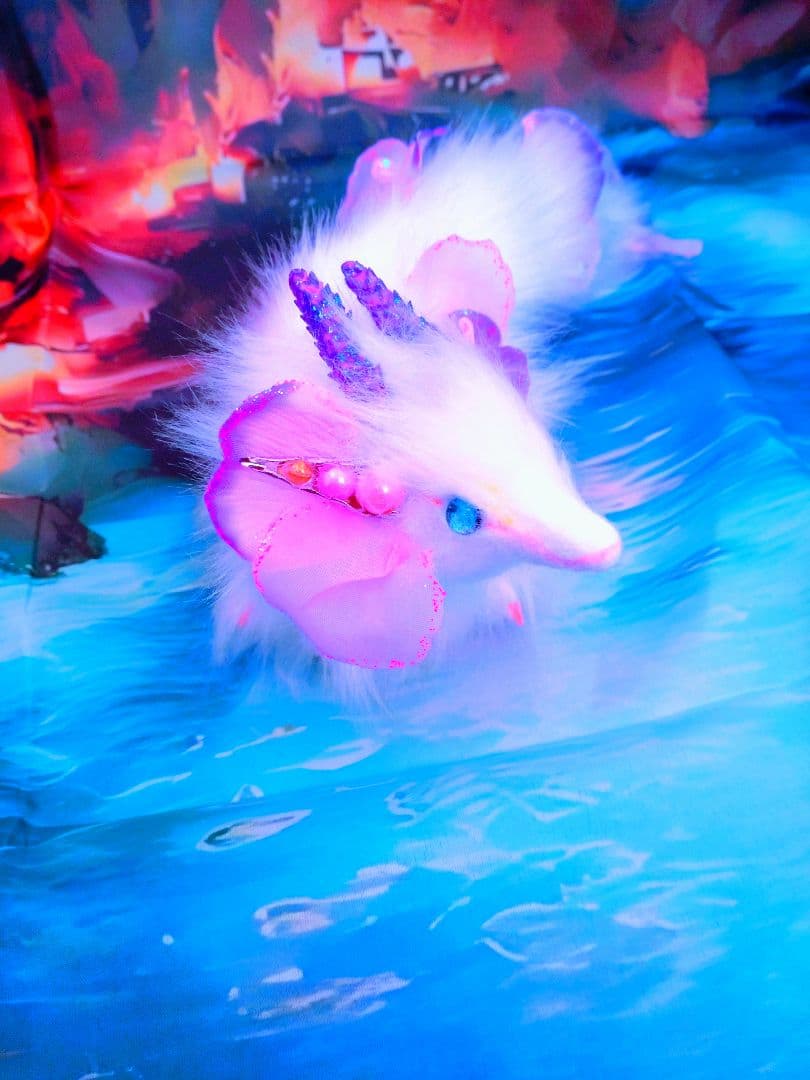 妖精姫龍アートドール ドラゴン ぬいぐるみ Dragon artdoll蓄光