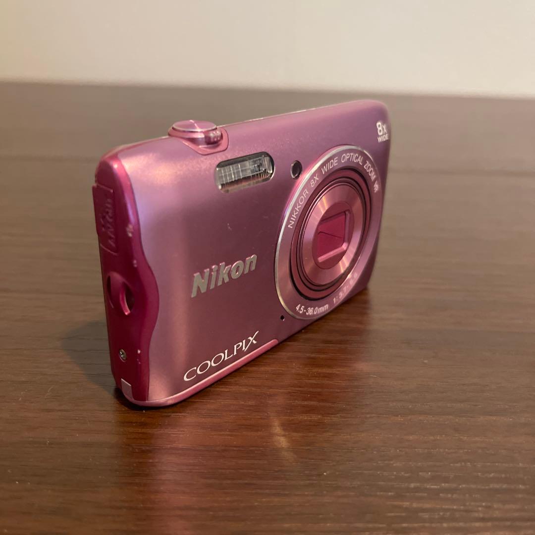 5046 Nikon COOLPIX A300 ピンク ジャンク品 デジカメ