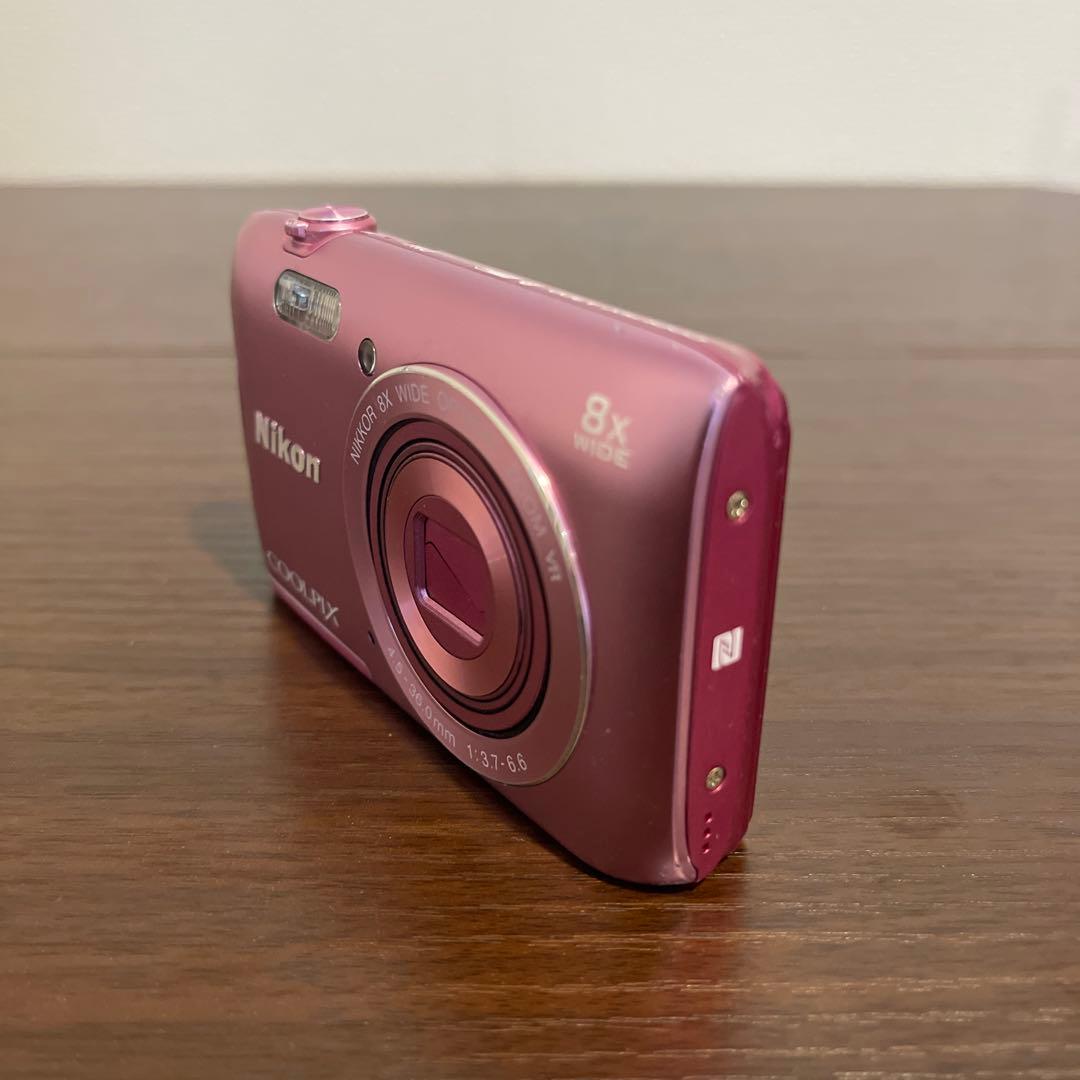 5046 Nikon COOLPIX A300 ピンク ジャンク品 デジカメ