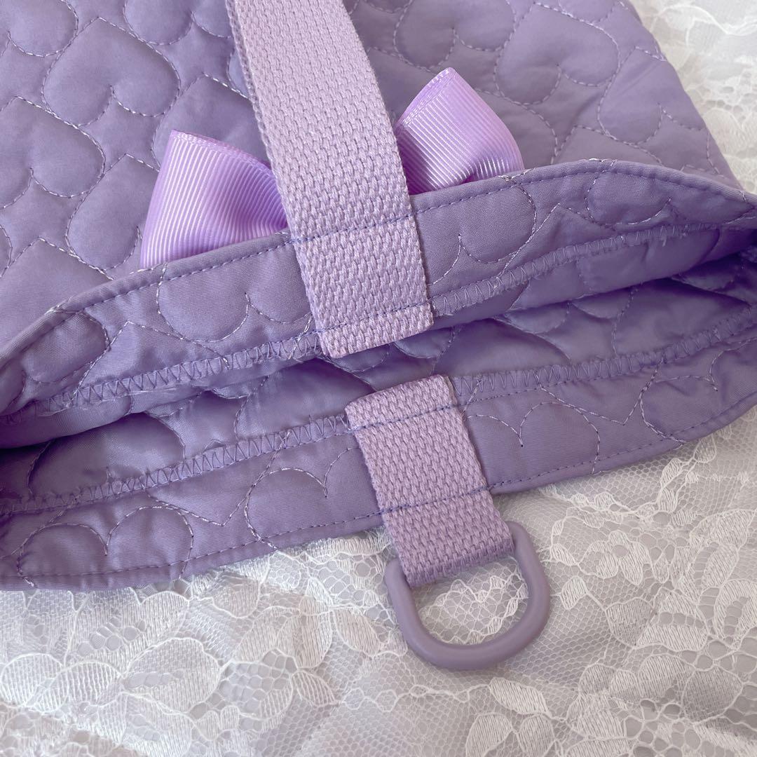 hamburger♡様レッスンバッグ(大).体操服袋.上靴袋