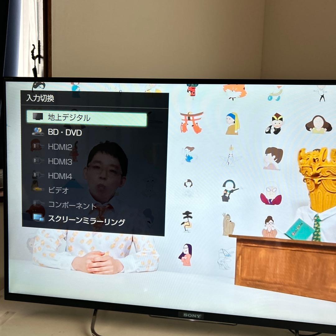 美品　SONY 液晶テレビ　42型　KDL-42W800B