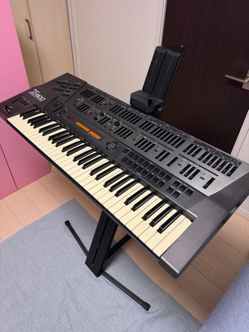 【価格再設定！】 名曲を生んだRoland JD-800とスタンドセット