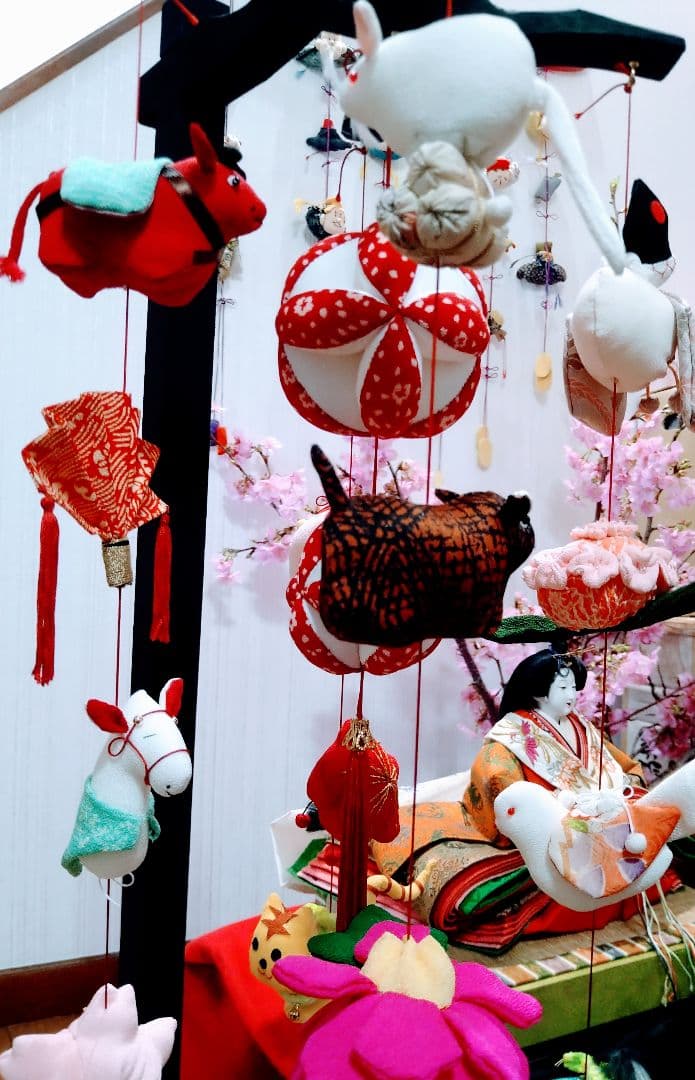 ⑩　つるし雛　置き型　女の子用