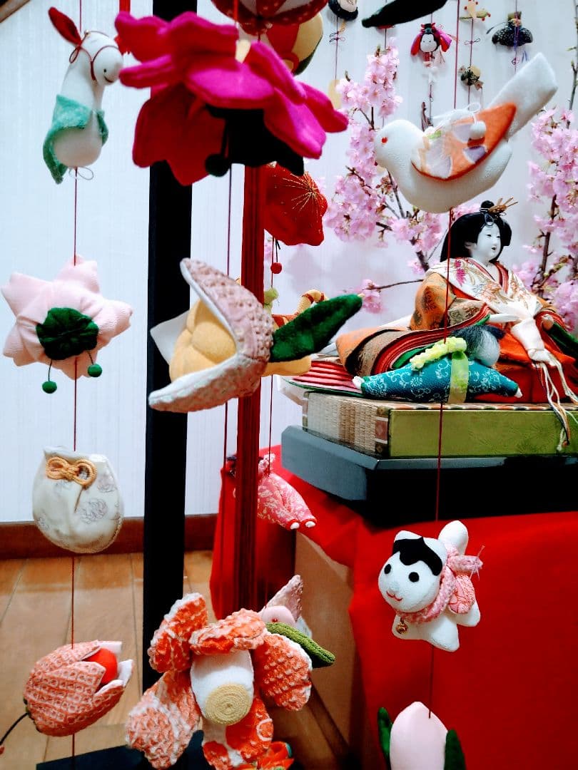 ⑩　つるし雛　置き型　女の子用