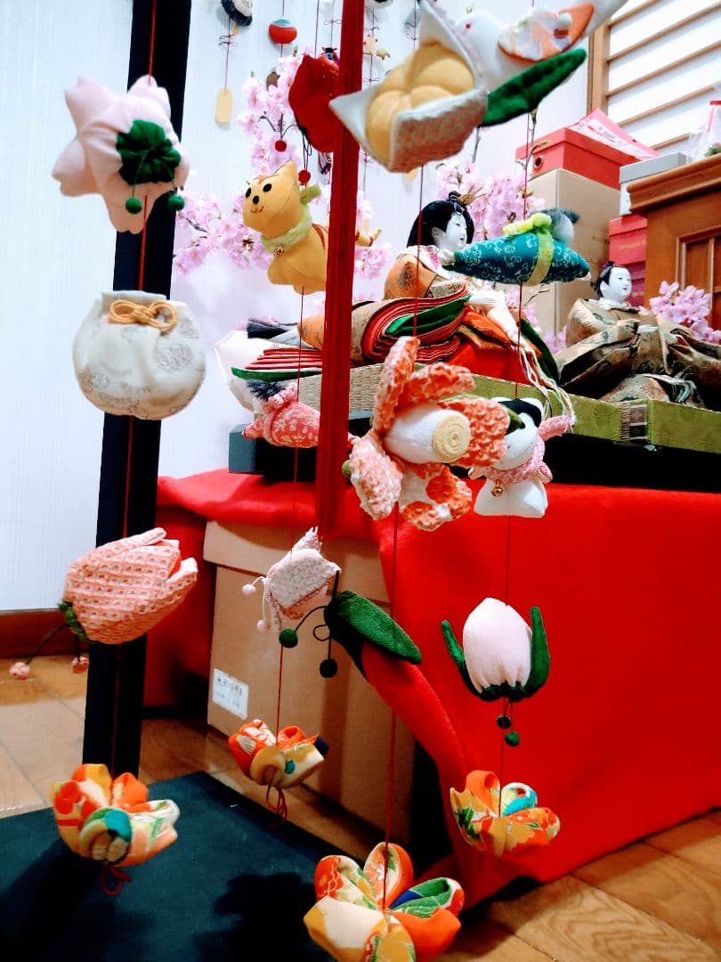 ⑩　つるし雛　置き型　女の子用