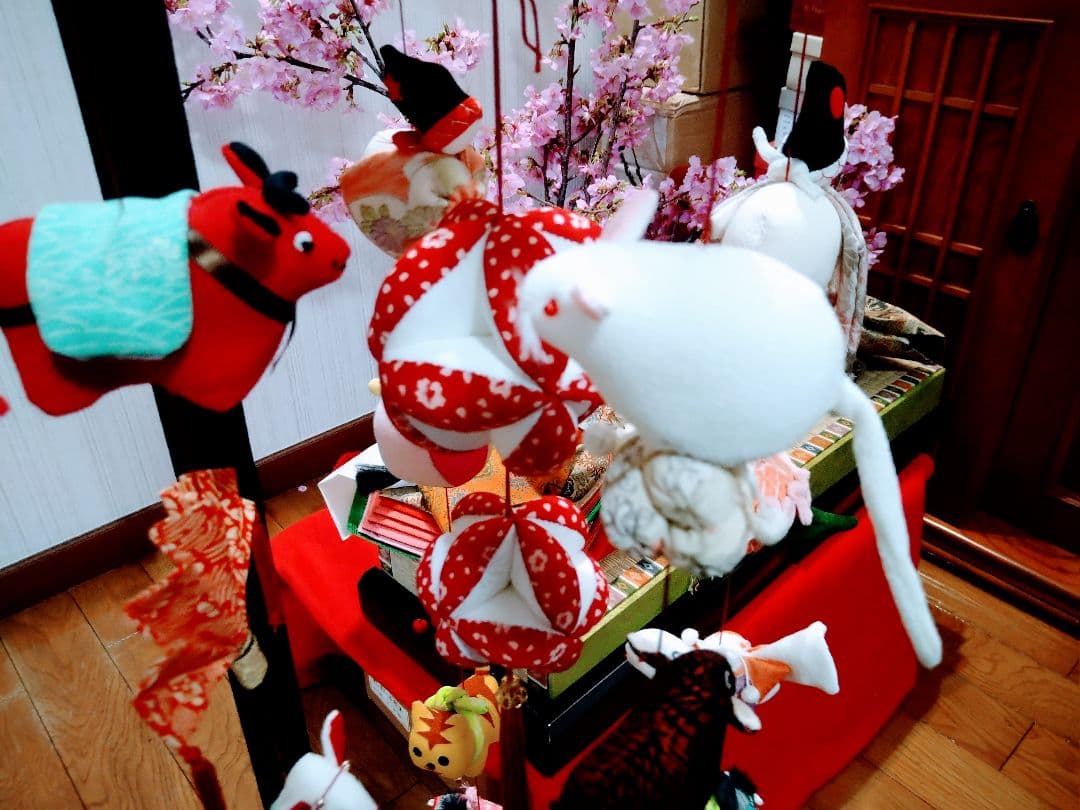 ⑩　つるし雛　置き型　女の子用