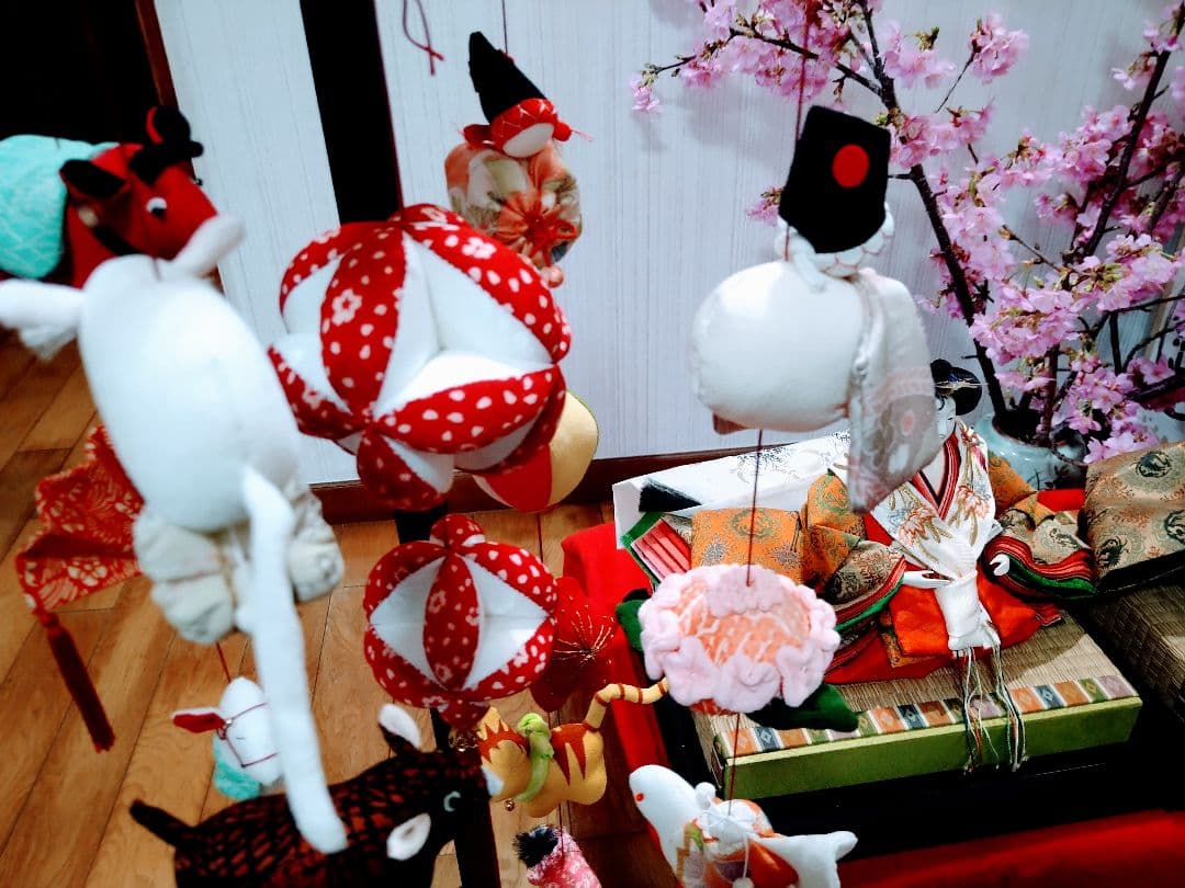 ⑩　つるし雛　置き型　女の子用