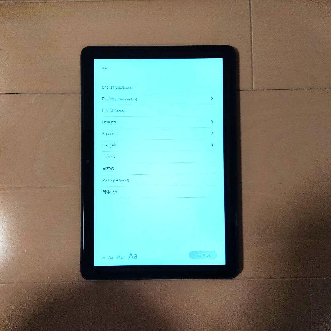 Amazon fire HD 10 PLUS 純正キーボードカバー セット