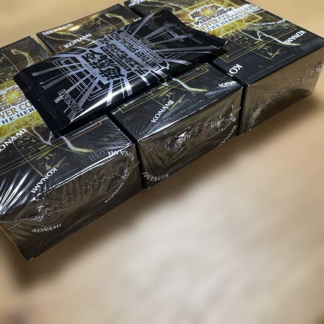 リミットオーバーコレクション3box 未開封新品　プロモパック、シュリンク付き