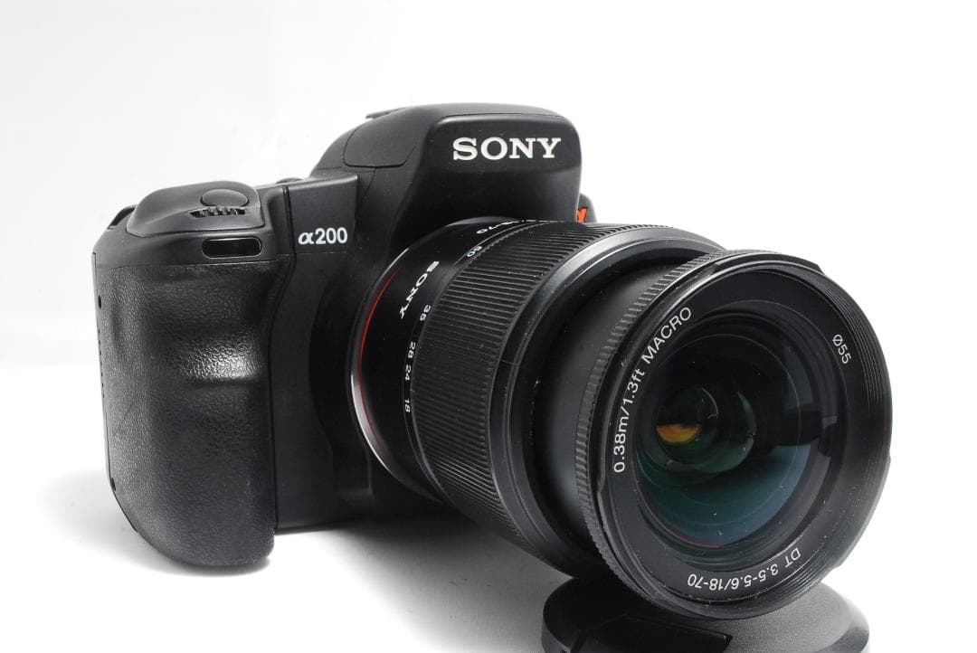 【動作確認済】SONY α200 Wセット 18-70mm / 70-210mm