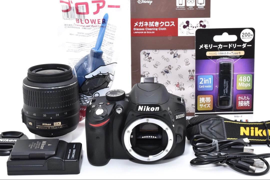 ✨動作確認済✨Nikon D3200 シャッター数少なめ 美品 軽量 簡単操作