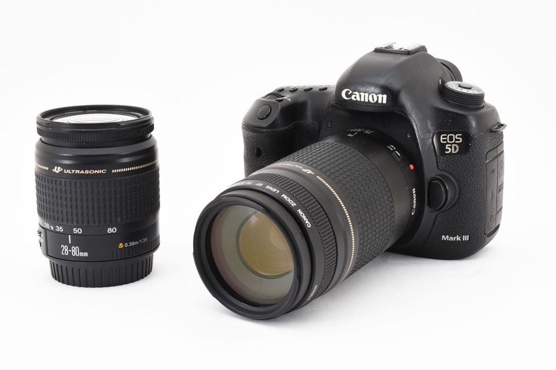 キャノン Canon EOS 5D MarkIII標準&望遠ダブルレンズセット