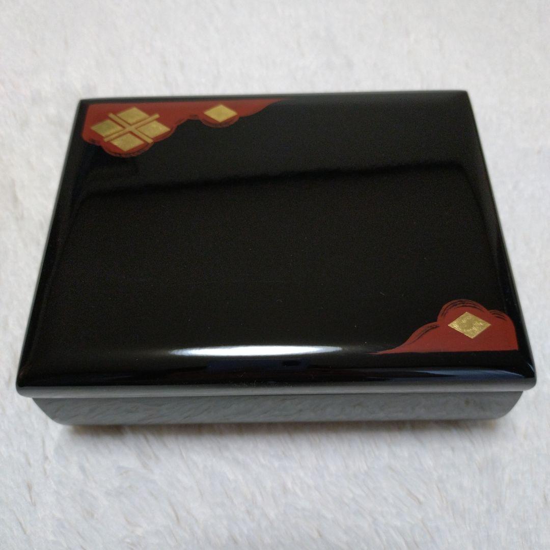 秀衡塗 宝石箱 オルゴール いい日旅立ち 漆 鏡 伝統工芸品 翁知屋