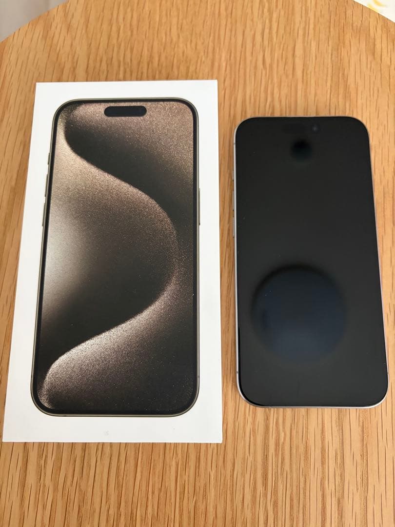 【週末のみ値下げ】iPhone15Pro 128GB ナチュラルチタニウム