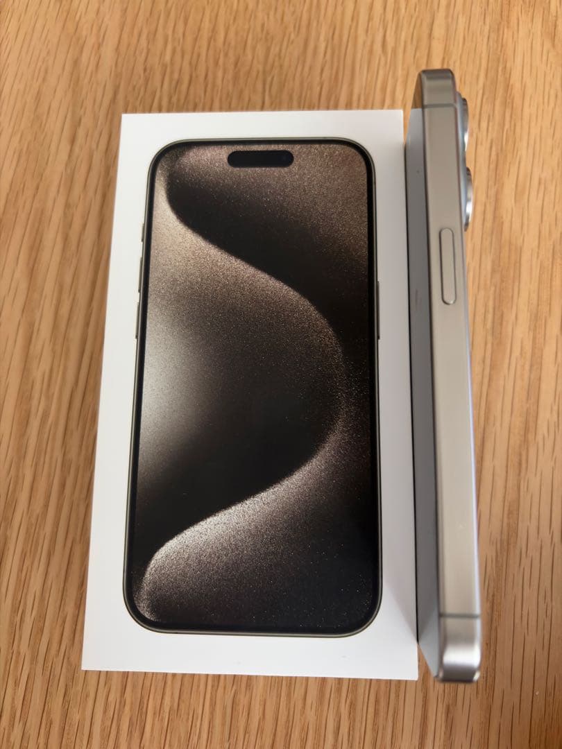 【週末のみ値下げ】iPhone15Pro 128GB ナチュラルチタニウム