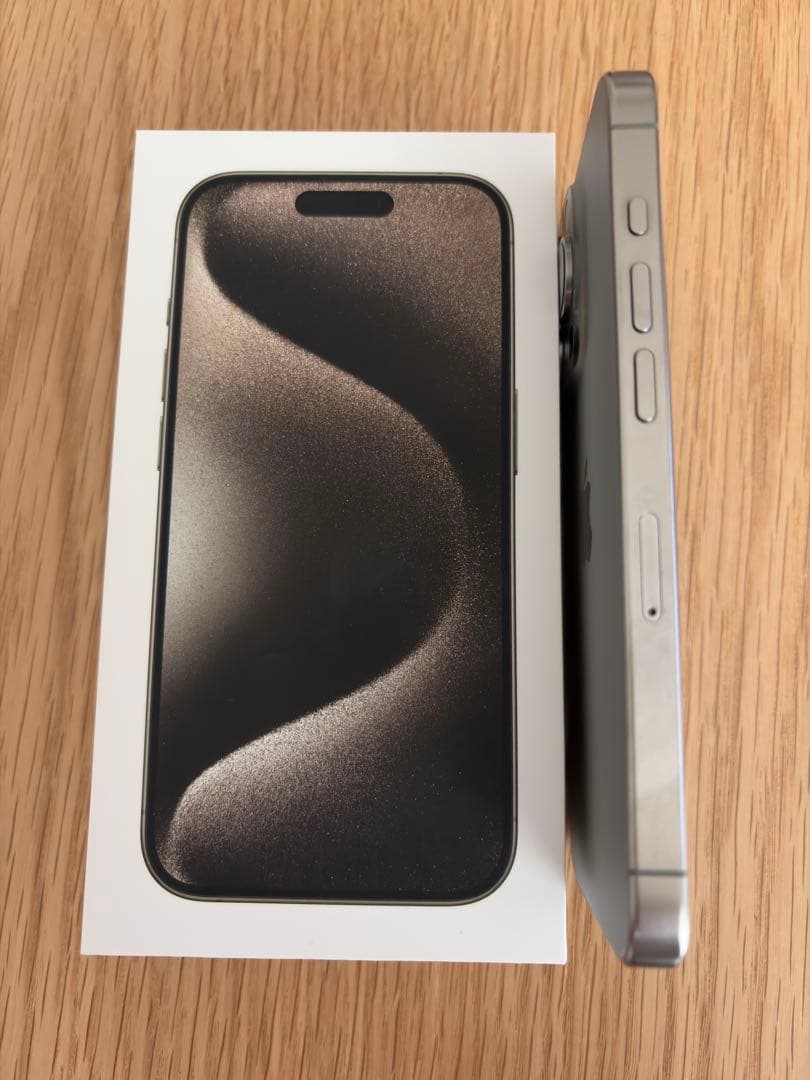 【週末のみ値下げ】iPhone15Pro 128GB ナチュラルチタニウム