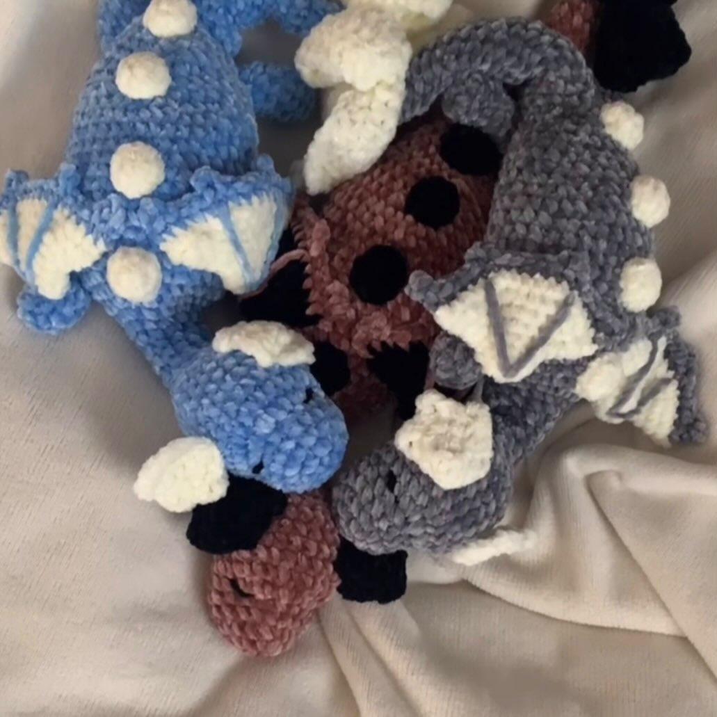 【オーダー受付中】ドラゴン あみぐるみ