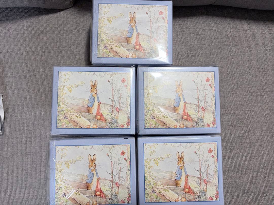 【新品】 マグカップ ピーターラビット 5セット