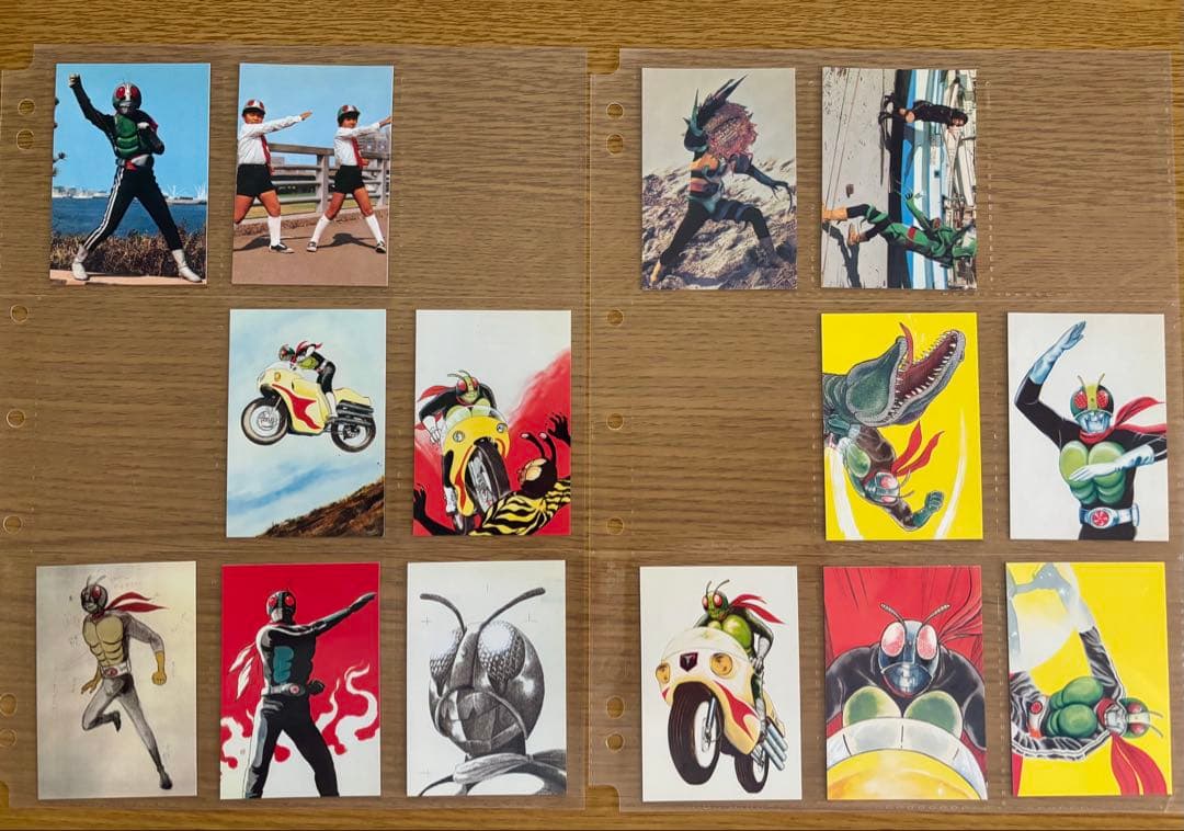 【復刻版】カルビー　仮面ライダーカード　599枚＋オフィシャルファイル