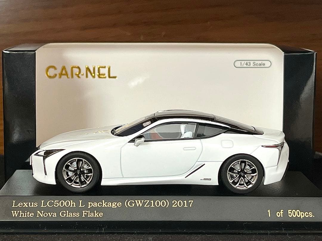 1/43 カーネル レクサス LC500h Lパッケージ 2017 ホワイト