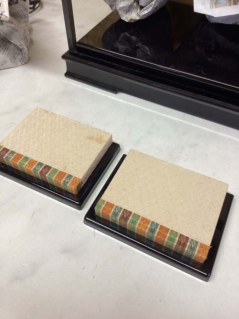 ひな人形　平安雛　一秀作　江戸木目込人形　ひな祭り　日本人形　ケース入り（G58