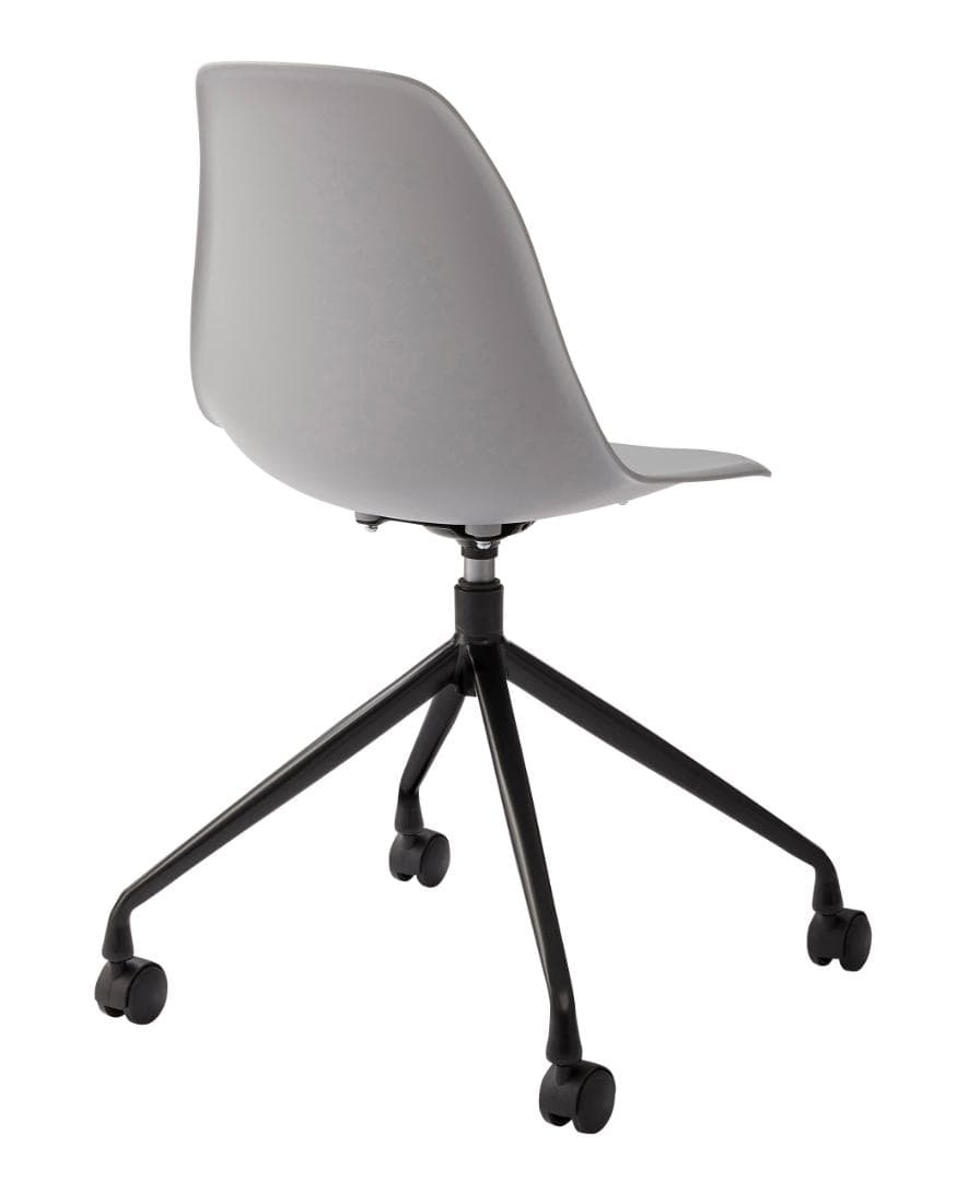 新品 送料込み デスクチェア キャスター付き 1脚 グレー