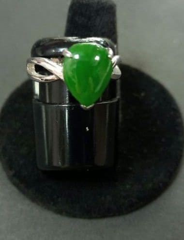 天然石ヒスイ·リング