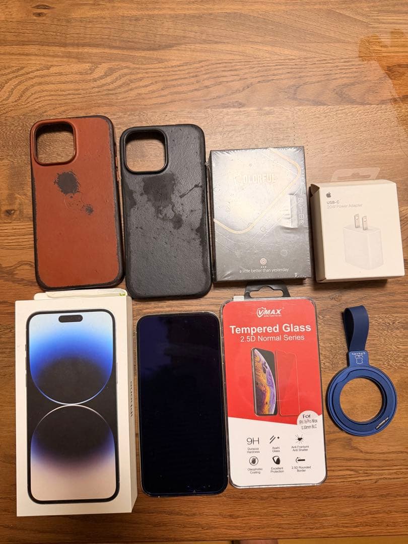 iPhone 14 ProMax シルバー 256GB SIMフリー　付属品多数
