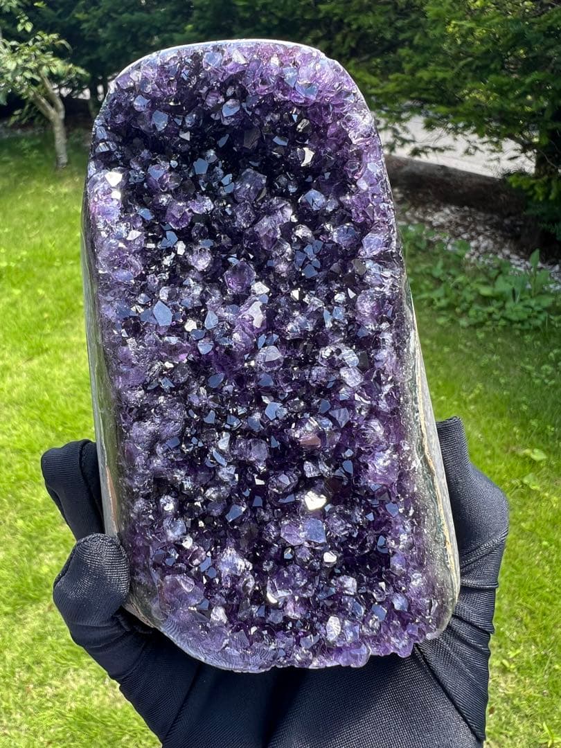 559 高品質アメジストドーム クラスター ウルグアイ産 パワーストーン