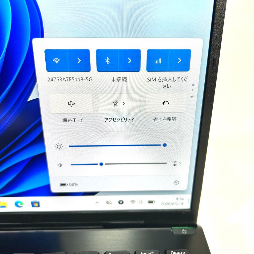 美品 VAIO Pro PG VJPG21 LTE バッテリー超良好 オフィス