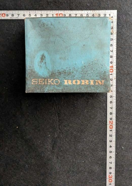 ​【完動品】箱付 精工舎 SEIKO ROBIN セイコーロビン 手巻き時計