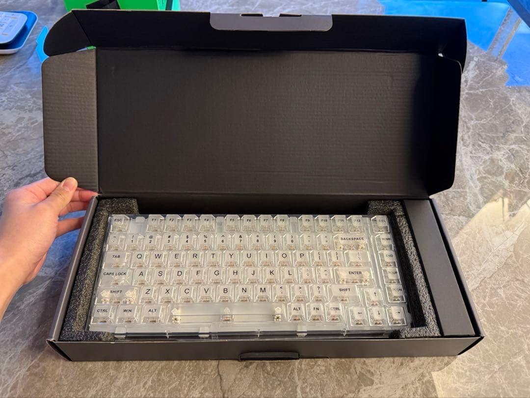 【Leehz 】YUNZII X75 PRO 82キーワイヤレス