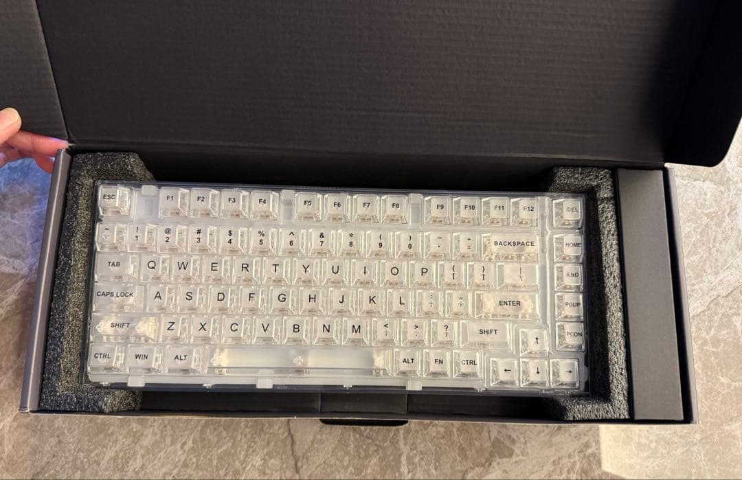 【Leehz 】YUNZII X75 PRO 82キーワイヤレス