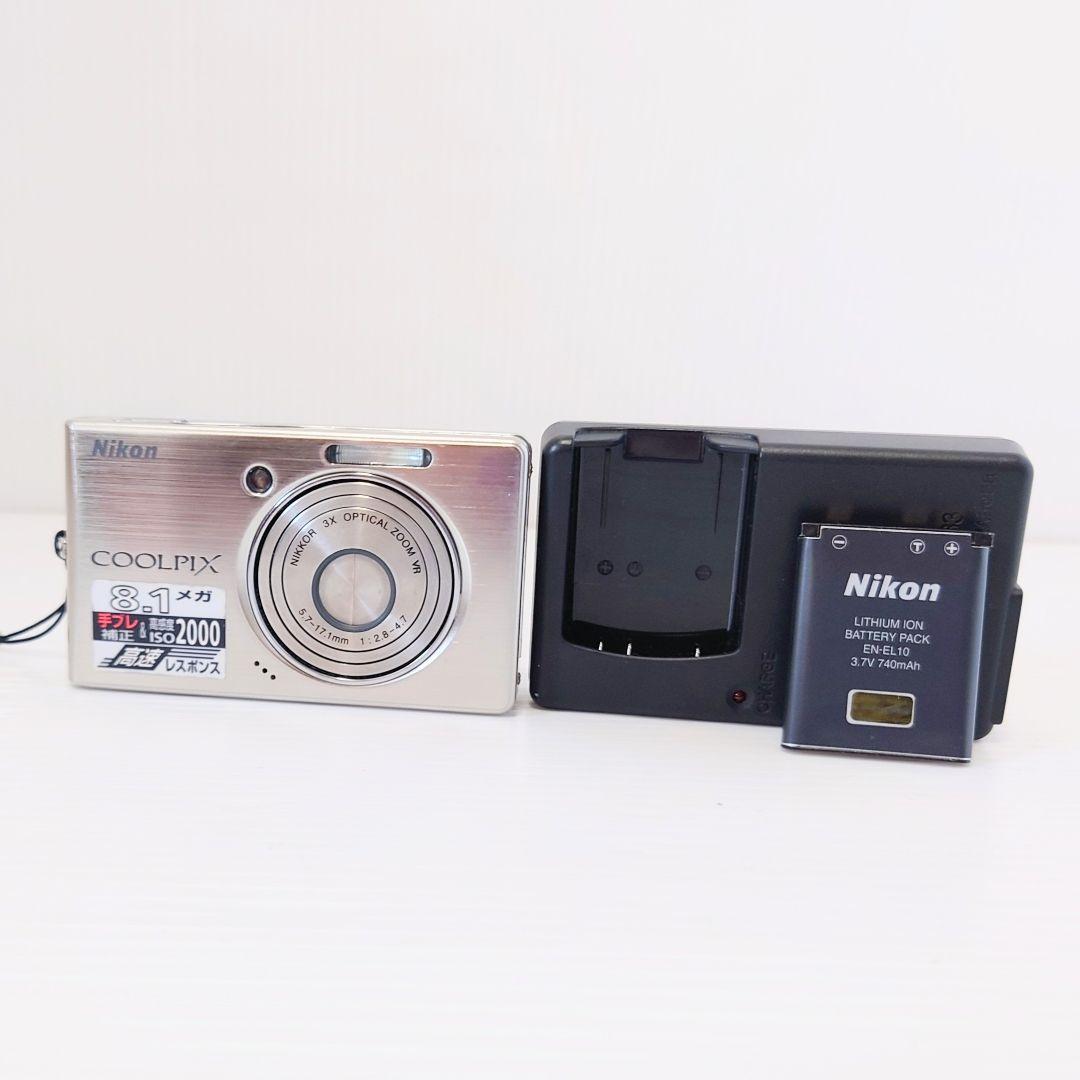 Nikon ニコン COOLPIX S510 レトロ　コンデジ シルバー