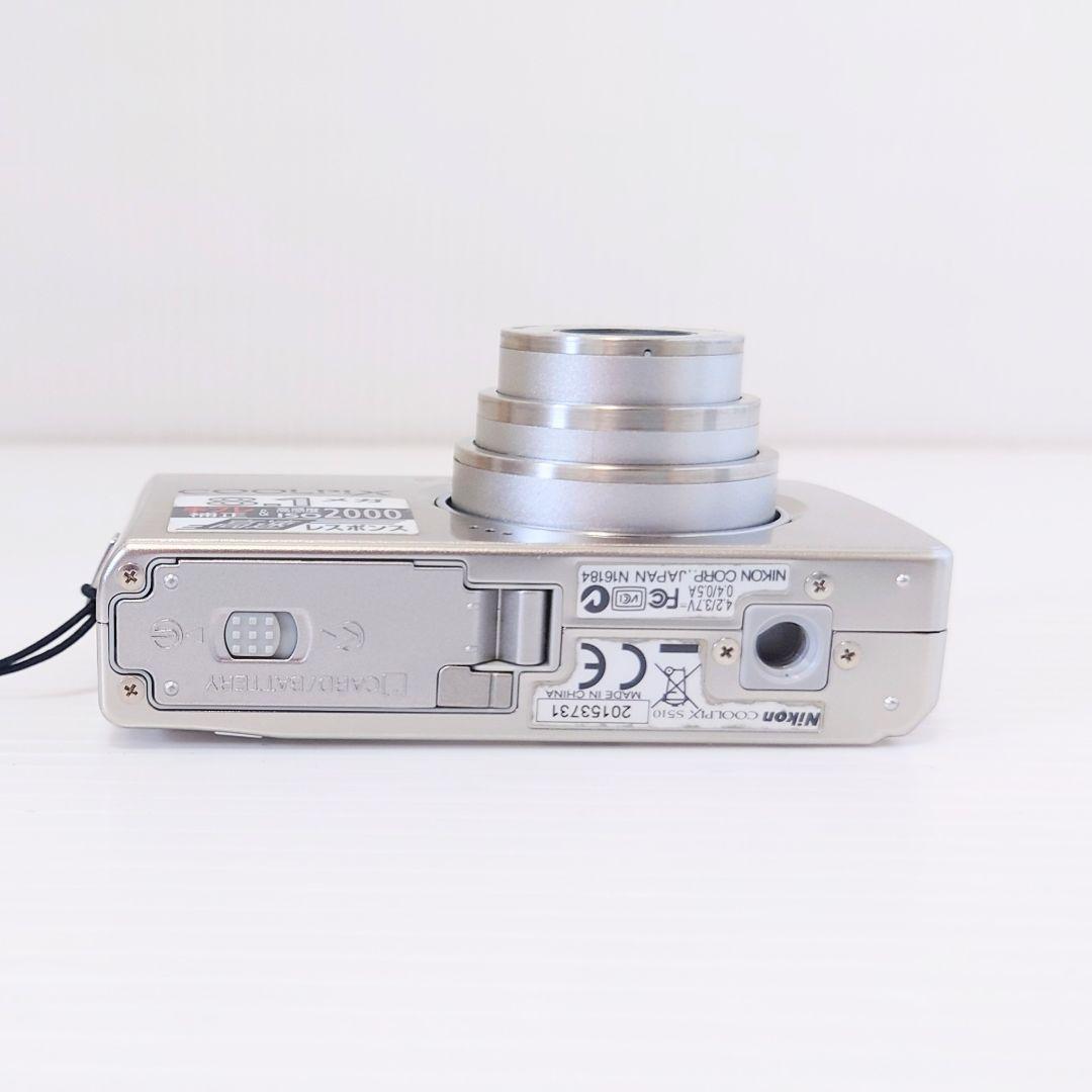 Nikon ニコン COOLPIX S510 レトロ　コンデジ シルバー